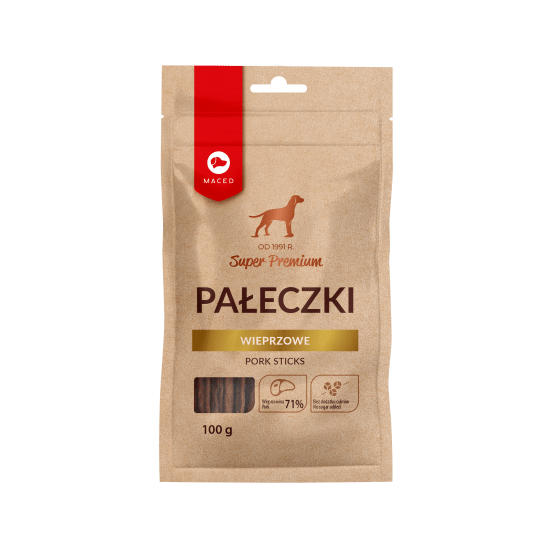 Maced Paleczki wieprzowe z wolowina 100 g -zdjęcie numer 1