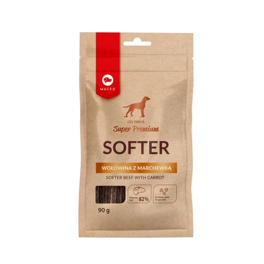 Maced Softer wołowina z marchewką 90 g -zdjęcie numer 1