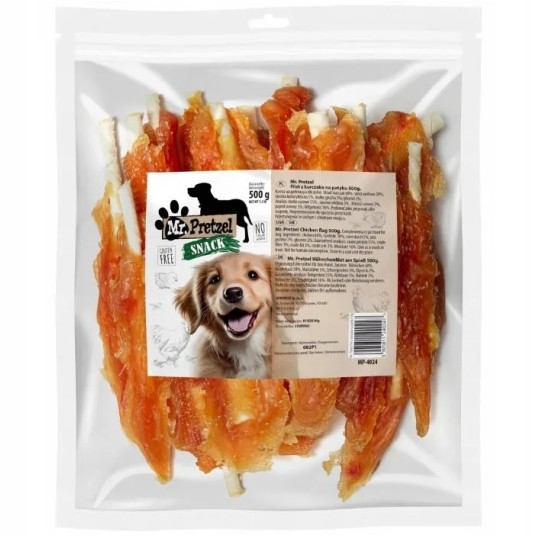Mr. Pretzel Lizak z kurczakiem 500g -zdjęcie numer 1