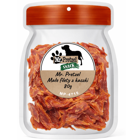 Mr. Pretzel Małe filety z kaczki 80g -zdjęcie numer 1