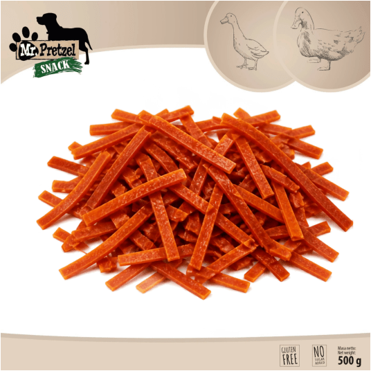 Mr. Pretzel Mini paseczki z kaczki 500g -zdjęcie numer 2