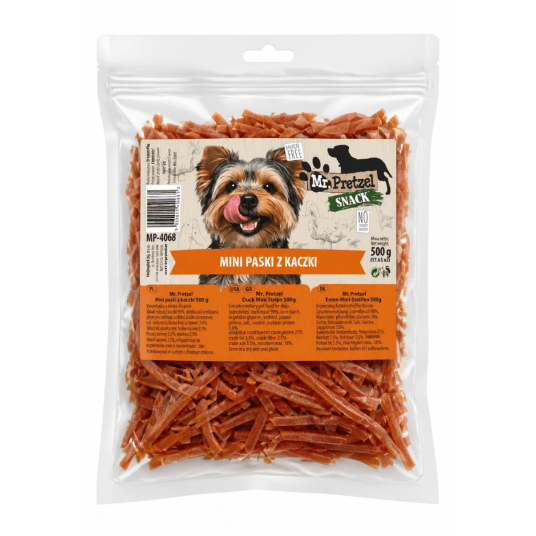 Mr. Pretzel Mini paseczki z kaczki 500g -zdjęcie numer 1