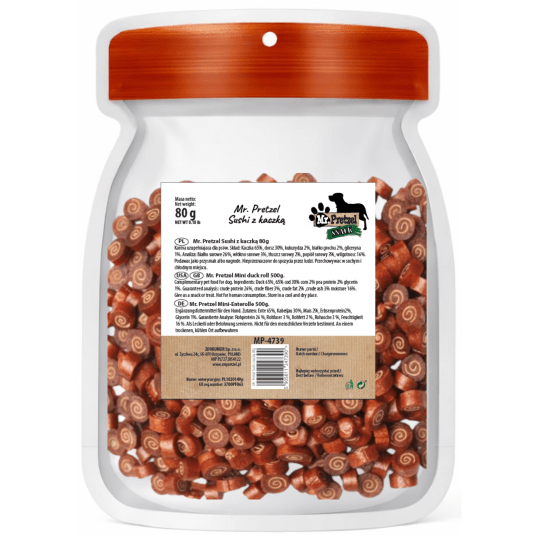 Mr. Pretzel Sushi z kaczki 80g -zdjęcie numer 2