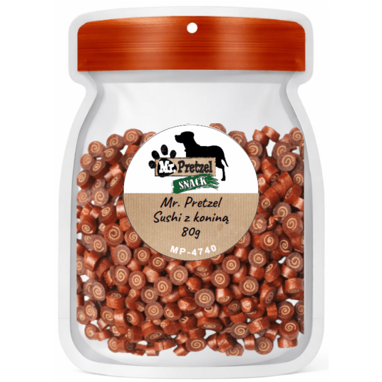 Mr. Pretzel Sushi z koniny 80g -zdjęcie numer 1