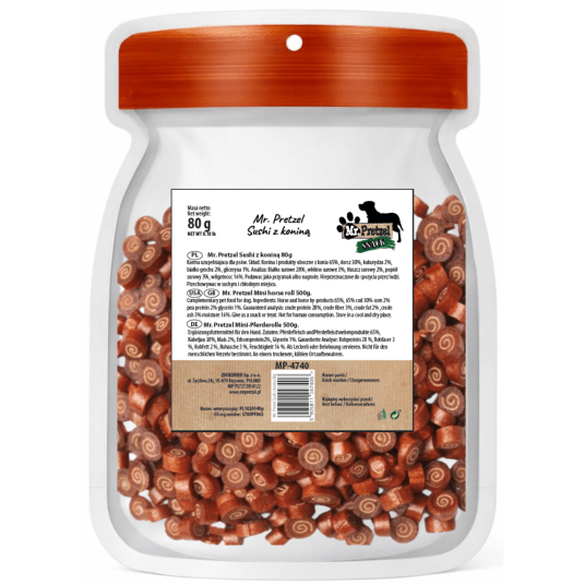 Mr. Pretzel Sushi z koniny 80g -zdjęcie numer 2