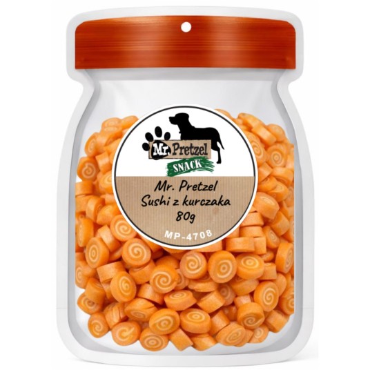 Mr. Pretzel Sushi z kurczaka 80g -zdjęcie numer 1