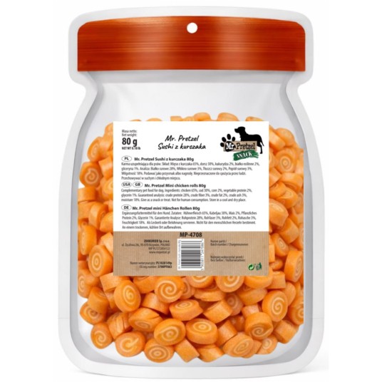 Mr. Pretzel Sushi z kurczaka 80g -zdjęcie numer 2