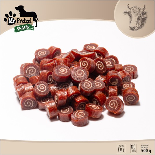 Mr. Pretzel Sushi z wołowiną 500g -zdjęcie numer 3