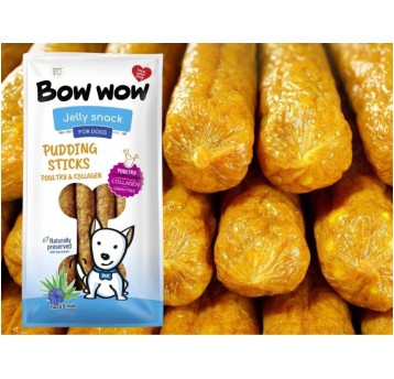 Bow Wow Kiełbaska XS kolagenowa drobiowa 6 szt