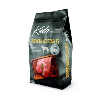 Karma Kudo Cold Pressed Kurczak&Warzywa Adult 12kg