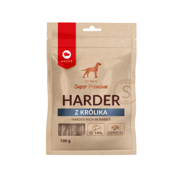 Maced Harder wołowy z królikiem - rozmiar S 100 g