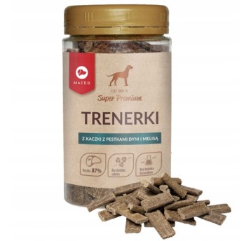 Maced trenerki z kaczki z pestkami dyni i melisą 1
