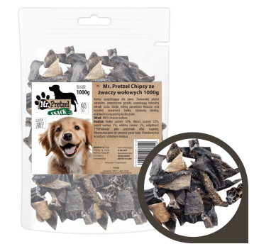 Mr. Pretzel Chipsy ze żwaczy wołowych 1000g