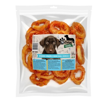 Mr. Pretzel Krążki z kurczaka i ryby 500g