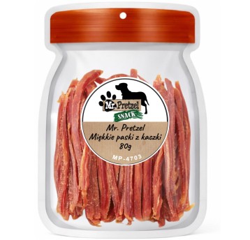 Mr. Pretzel Miękkie paski z kaczki 80g