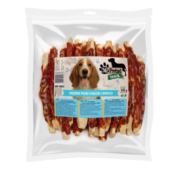 Mr. Pretzel Miękkie paski z kaczki i dorsza 500g