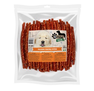 Mr. Pretzel Paluszki z kaczki i ryżu 500g