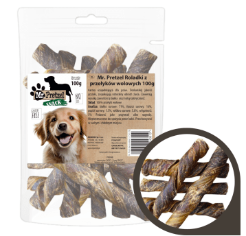 Mr. Pretzel Roladki z przełyków wołowych 100g