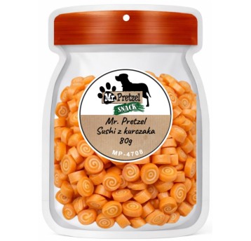 Mr. Pretzel Sushi z kurczaka 80g