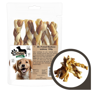 Mr. Pretzel Warkocz wołowy 100g