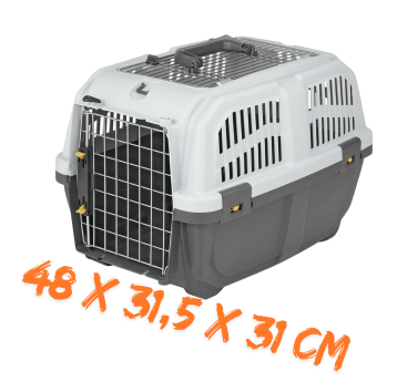 Transporter dla zwierząt SKUDO 1 OPEN IATA MPS GRE