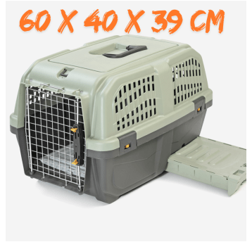 Transporter dla zwierząt SKUDO 3 CAT TRAVEL 60x40x
